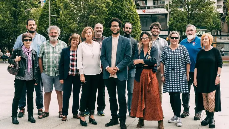 Candidatura IU-Podemos en Santander.