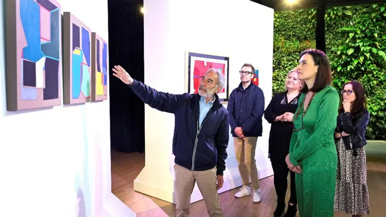 Muestra en el centro de Tabacalera, en Santander.