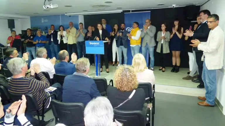 Candidatura del PP en Santa Cruz de Bezana. R.A.