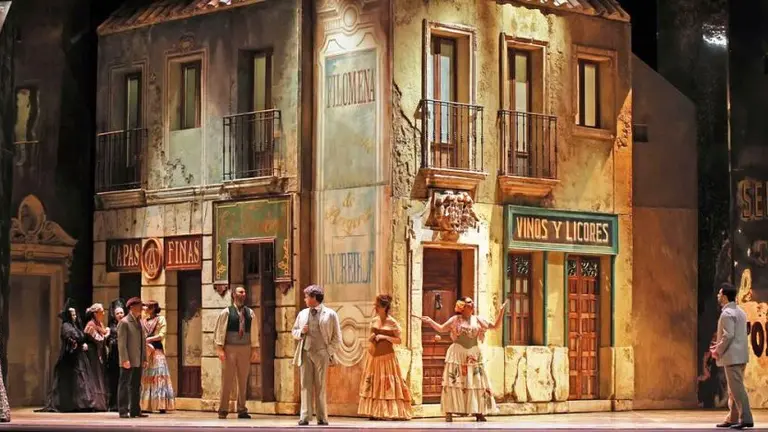 Representación de Doña Francisquita.