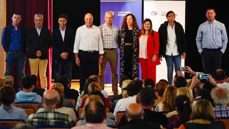 Candidatos de la zona Occidental y Nansa del PP.