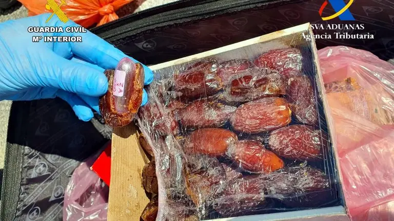 Droga en los datiles.