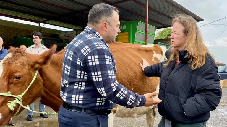la candidata de Vox a la Presidencia, Leticia Díaz, en Anero.