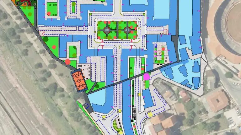 Zona de Pedro Velarde, en Santander.