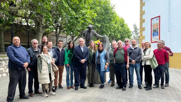 Homenaje de Vox al torero Félix Rodríguez.