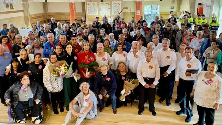 Encuentro de la candidata del PP con los mayores.