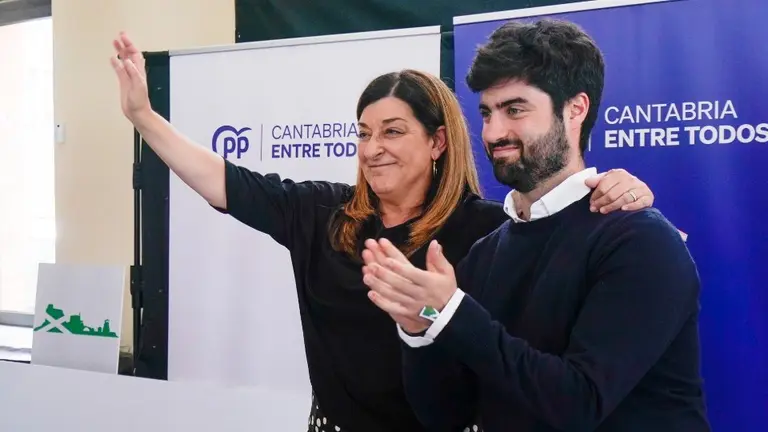 Los candidatos del PP a la Presidencia y la Alcald&iacute;a de Castro Urdiales.