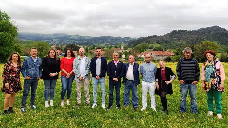 Candidatura del PSOE en Hazas de Cesto.