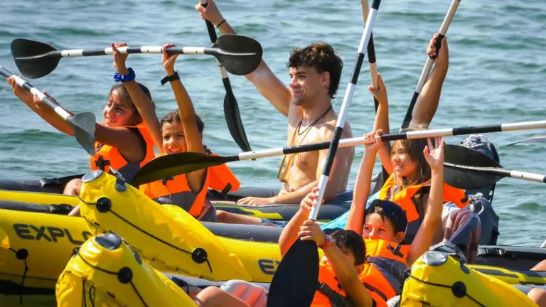 Actividad acu&aacute;tica en 'El Veranuco 2.0'