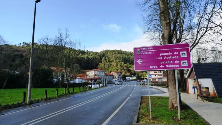 Localidad de Hoznayo, en Entrambasaguas. R.A.