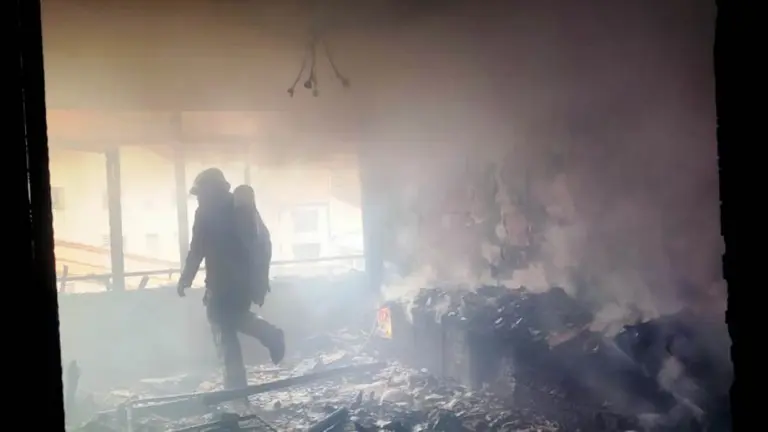 Incendio en una vivienda en Castro Urdiales.