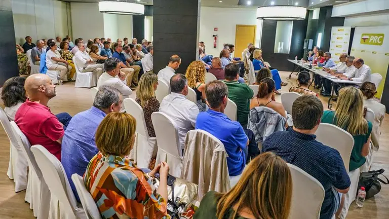 Reunión de los representantes del PRC.