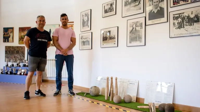 Sala de exposiciones del Ayuntamiento de Hazas de Cesto.