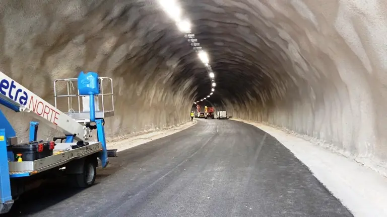 Estado del túnel de Caldas.