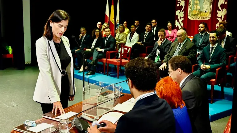 Acto de investudura de la alcaldesa de Santander, Gema Igual.