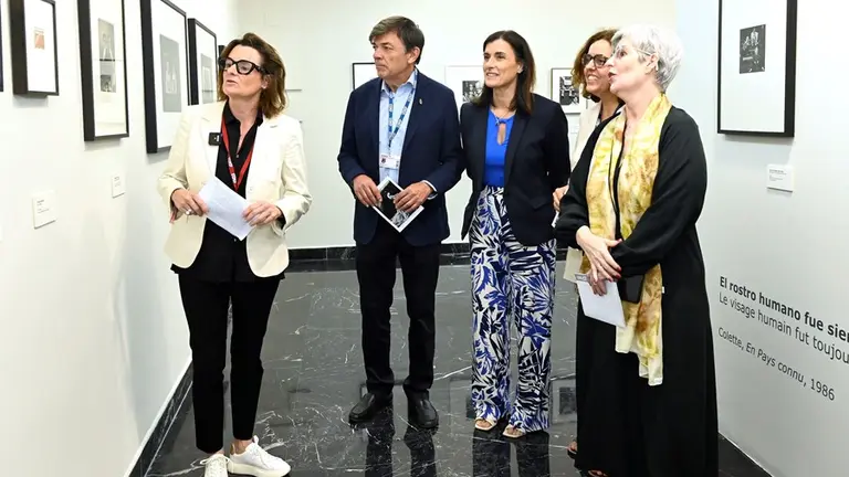 Un momento de la exposición fotográfica.