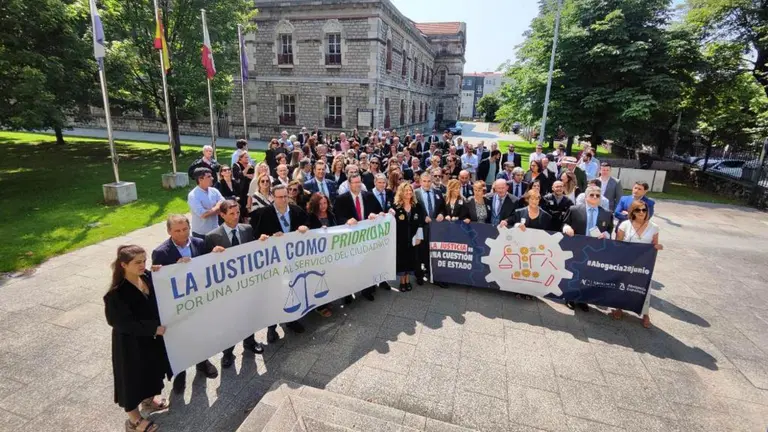 Concentración de la justicia en Santander.