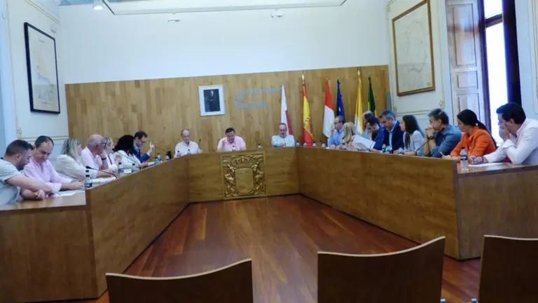 Concejales en la Corporación de Santoña. R.A.