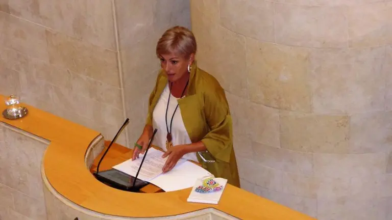 La alcaldesa de Polanco y diputada regional, Rosa Díaz (PRC). R.A.