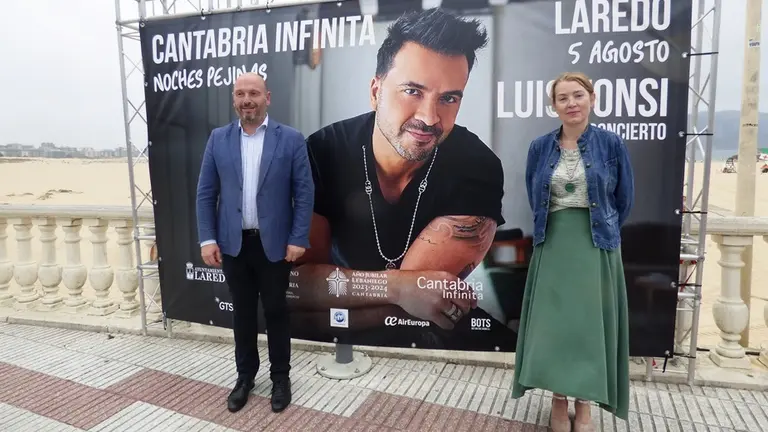 Presentaci&oacute;n del concierto de Fonsi Nieto en Laredo. R.A.