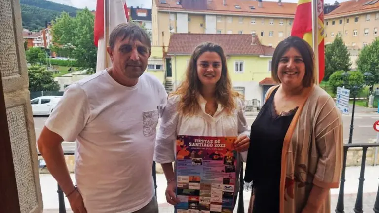 Presentaci&oacute;n de las Fiestas de Santiago en Liencres.