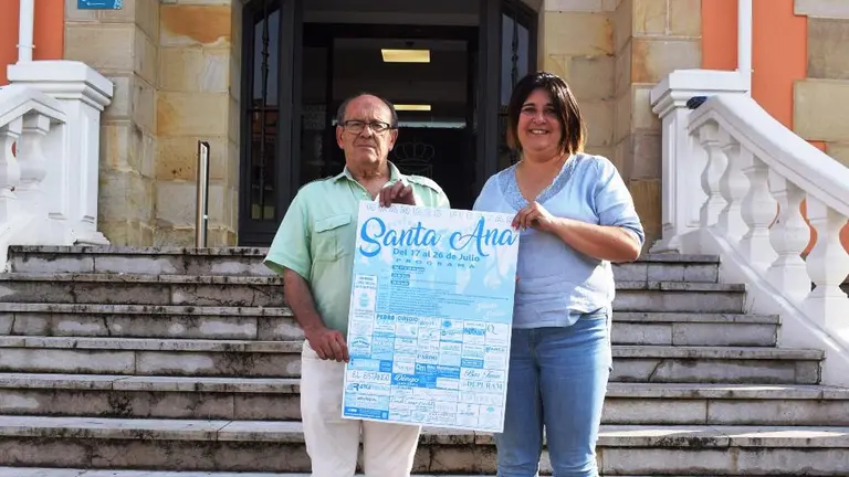 Presentaci&oacute;n de las Fiestas de Santa Ana en Arce, en Pi&eacute;lagos.