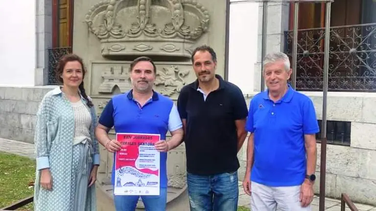 Presentaci&oacute;n de las Jornadas Corales en Santo&ntilde;a.