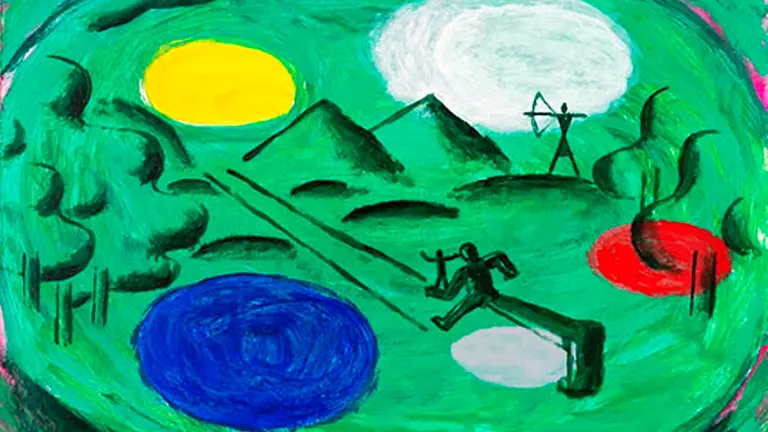 Obra Orion del artista Luis Vassallo.