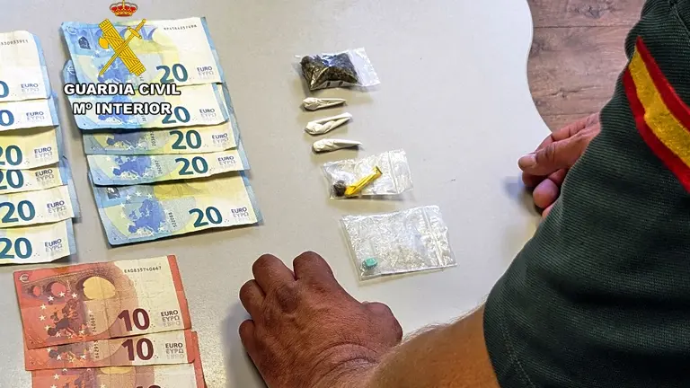 La droga se intervino en la estaci&oacute;n de autobuses.