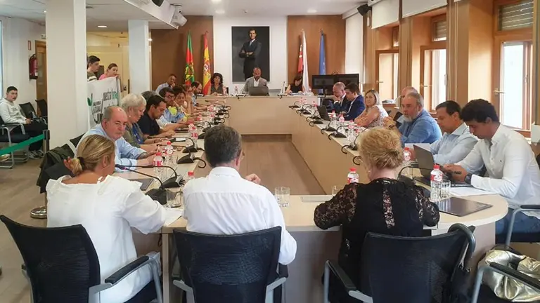 Pleno del Ayuntamiento de Torrelavega.