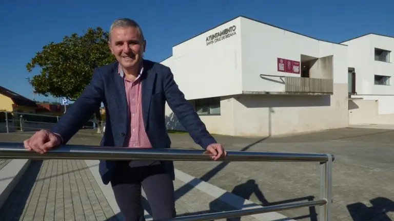 El portavoz del PSOE en Santa Cruz de Bezana, Alberto García. R.A.