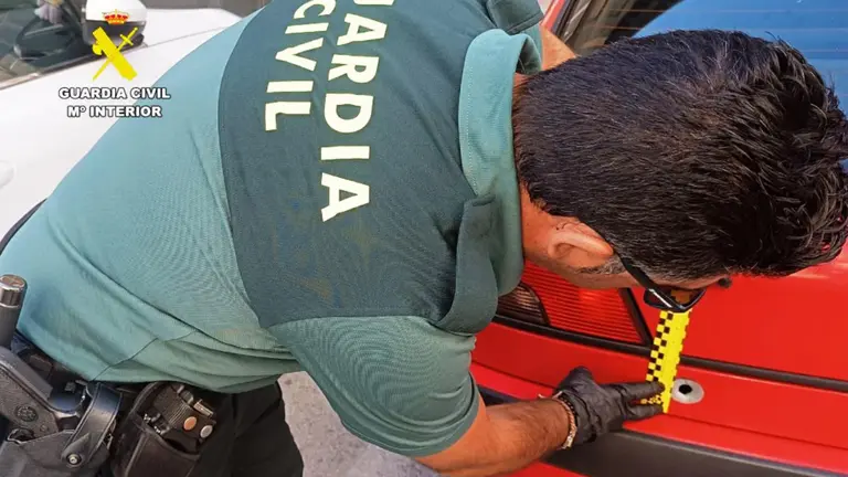 Impacto de la bala en Reinosa.