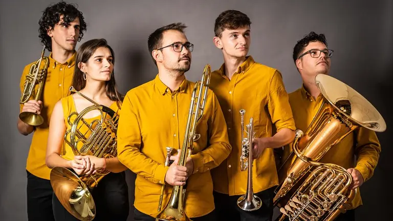 El grupo Kambrass-Quintet.