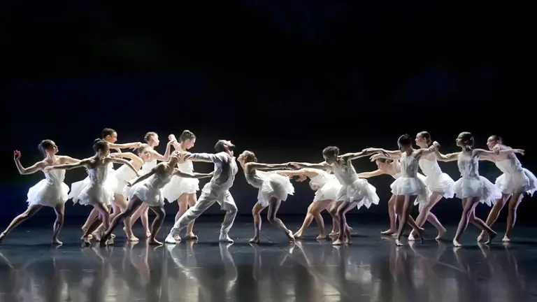 'El lago de los cisnes'.