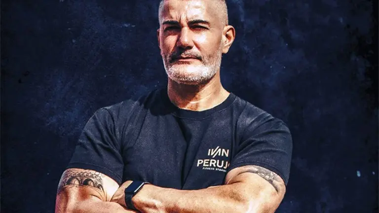 El entrenador personal, Iv&aacute;n Perujo.