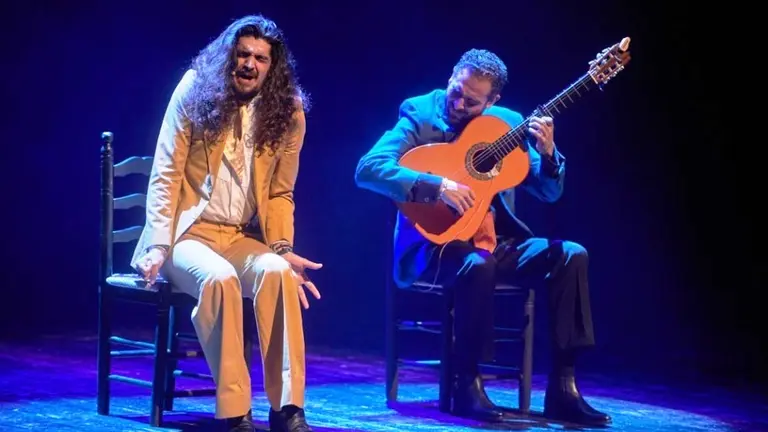 El cantaor flamenco, Israel Fern&aacute;ndez.