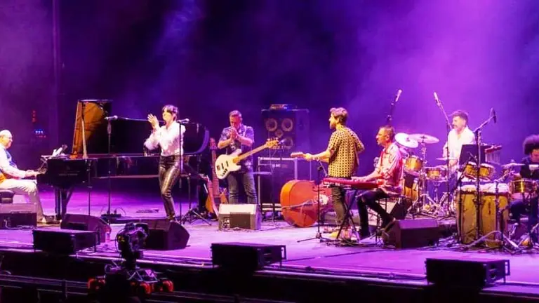 Concierto del grupo Efecto Mariposa.