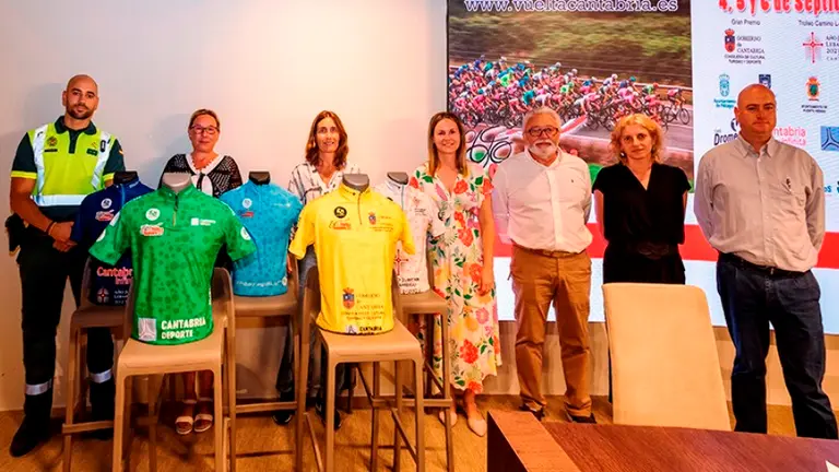 Presentación de la Vuelta Ciclista a Cantabria.