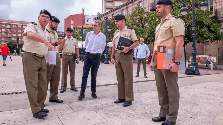 Jura de Bandera civil en Torrelavega.