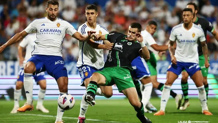 El Zaragoza llevaba cinco jornadas ganando.