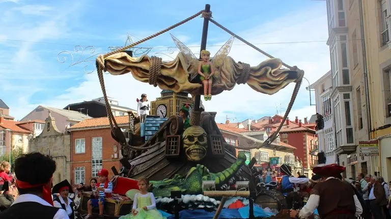 Carroza 'Nunca Jam&aacute;s', ganadora en Reinosa.