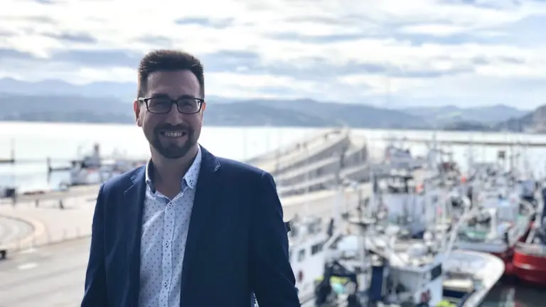 El alcalde de Colindres, Javier Incera.