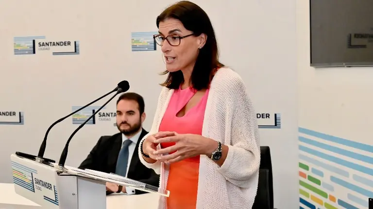La alcaldesa de Santander, Gema Igual, presentó las ordenanzas fiscales.