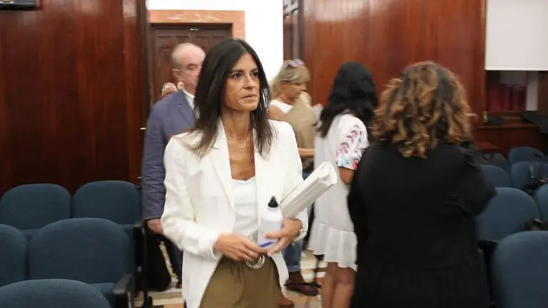 La portavoz de Vox en el Consistorio de Santander, Laura velasco.