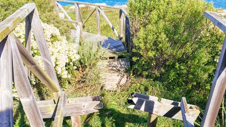 Zona del litoral en Cueto, en Santander.