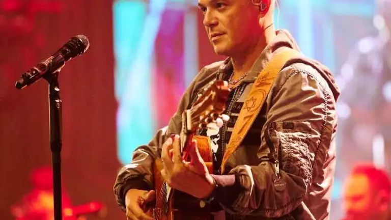El cantante Alejandro Sanz.