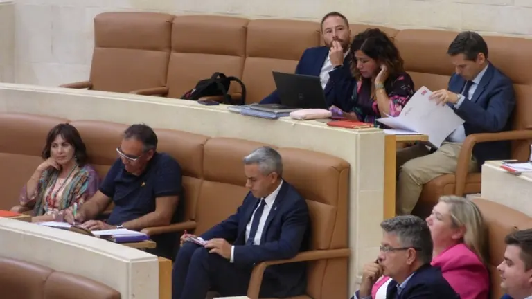 El Pleno en el Parlamento comenzó a las 12.00 horas y siguió por la tarde.