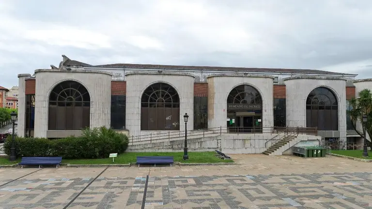 Mercado de México en Santander.