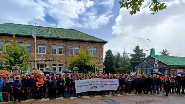 Concentraci&oacute;n en Gamesa Electric Reinosa.