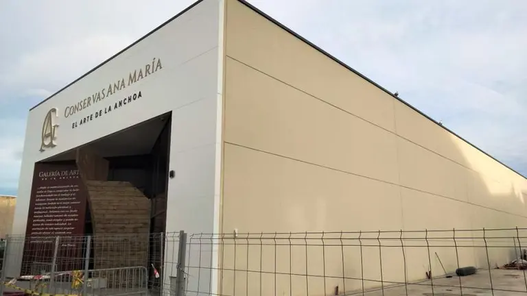 Instalaciones de la Galería del Arte de la Anchoa, en Santoña. R.A.